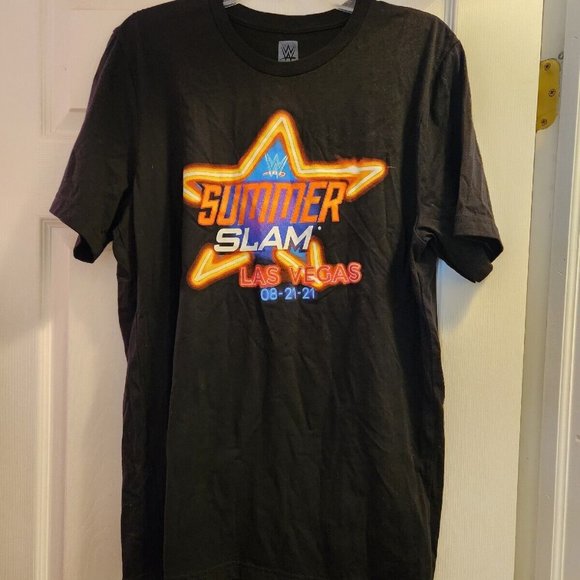 WWE Other - new WWE Summerslam Las Vegas T-Shirt Large L August 21, 2021